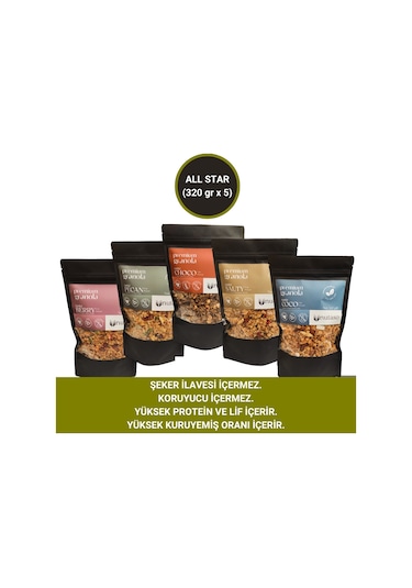 All Star - Mix Granola 320 Gr X 5