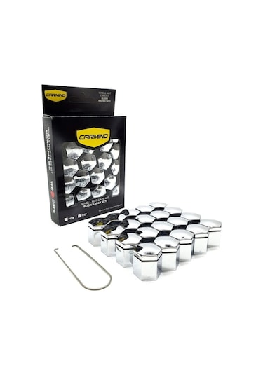 İger Marketing Bijon Kapağı 17 Mm Krom Renk 20 Adet..
