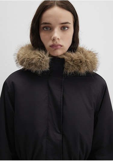 Mavi - Siyah Parka 1110786-900 Siyah