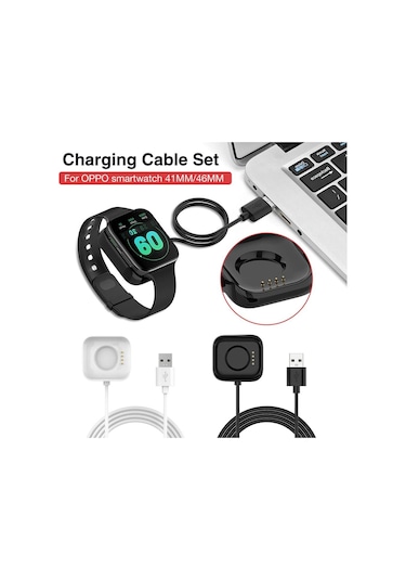 Oppo Watch 41 Mm Manyetik Şarj Usb Kablo 1 Metre - Al2596