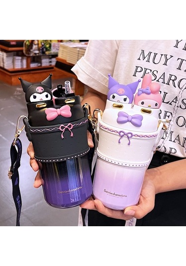 Maoyaya Kulomiçiçecek Yalıtımlı Saman Su Bardağı Beyaz - Pratik Ve Şık Beyaz