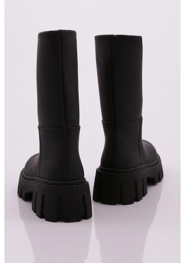 Dgn 1088-2027 Kadin Kalin Taban Bot 1088-2027-R1534 Siyah