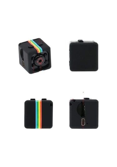 Mini Sq11 Kamera Full Hd Mikro Araç Kamerası Gece Görüşlü Taşınabilir Güvenlik Kaydedici 32gb