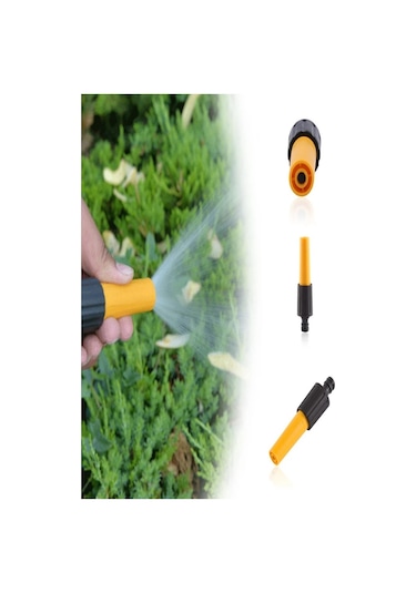 Nuzzle Hortum Ucu Su Atabilen Tazyikli Sulama Ve Oto Yıkama Tabancası Bahçe Hortumu Tabancası