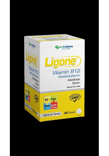 Ligone Vitamin B12 30 Çiğneme Tablet