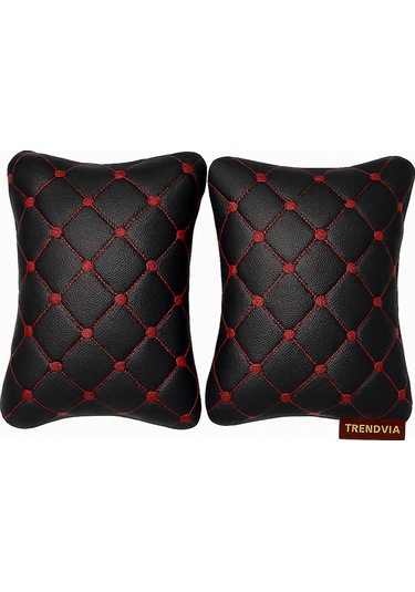 Tofaş Şahin Doğan Kartal Yüksek Ön Göğüs Siyah-kırmızı Torpido Kılıfı / Siyah-kırmızı Boyun Yastığı