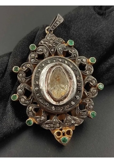 Polki Elmas Kolye Ucu 285