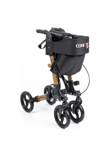 Medikaltec Comfort Plus Dm-9102 Kahverengi Lüx Alüminyum Rolatör