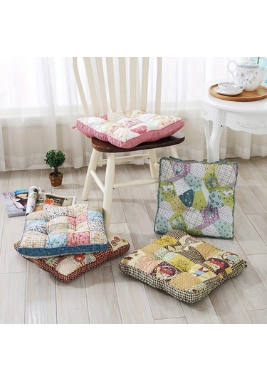 Maxaccess Renkli Desenli Yastık Kılıfı - Esnek, Yumuşak, Rahat, Kırmızı Örgü Ofis Koltuğu Minderi Kırmızı Izgara