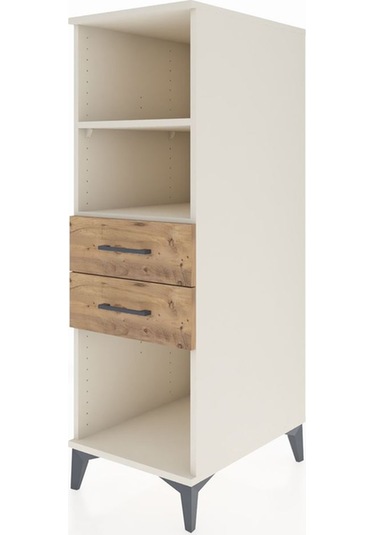 Kronos Dolap 2 Raflı 2 Çekmeceli 44x59x134 Aytaşı-çam Aytaşı