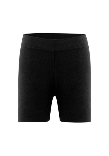 Peraluna %100 Pamuk Antrasit Kadın Şort Antrasit