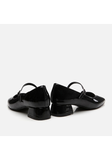 Hotiç Mary Jane Siyah Kadın Kalın Topuk 01ayh294520a100 Siyah