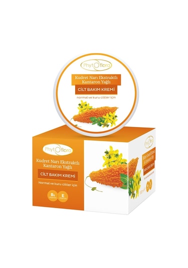 Phytoflora Kudret Narı Ekstraktlı Kantaron Yağlı Cilt Bakım Kremi 100 ML