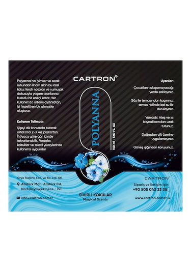 Cartron Oto Kokusu Sprey Polyanna 150ml