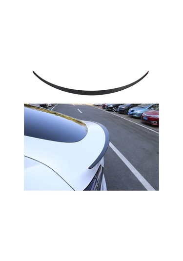 Autogp Tesla Model Y Bagaj Üstü Spoiler Siyah Boyalı Agp-bg-1056