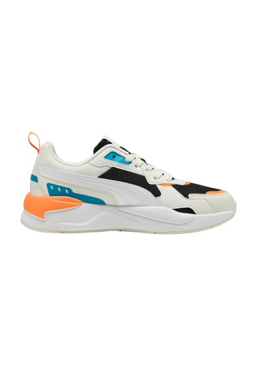 399064-19 Puma X-ray 3 Erkek Spor Ayakkabı Beyaz 399064-19 Beyaz Yeşil Turuncu