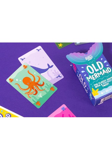 Professor Puzzle - Eşleştirme Kart Oyunu - Old Mermaid