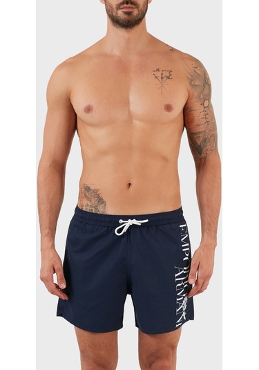 Emporio Armani S 211740 2R424 95135 Erkek Mayo Şort Lacivert
