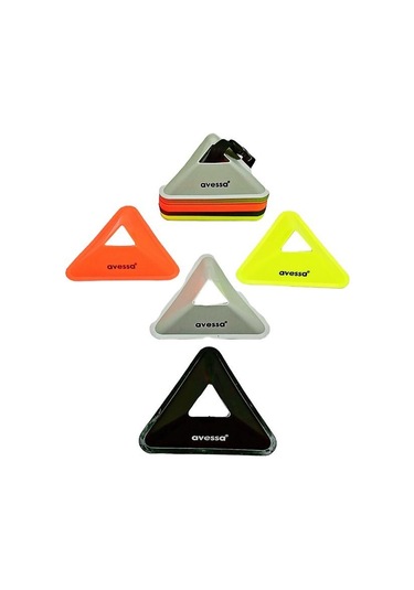 Avessa Cnk-300 Üçgen Dizayn Antrenman Çanağı 40lı Çok Renkli