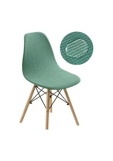 Camgöbeği 1/2/4/6 Adet Su Geçirmez Yemek Sandalyesi Kapakları Ziyafet Düğün Süslemeleri 1-pcs