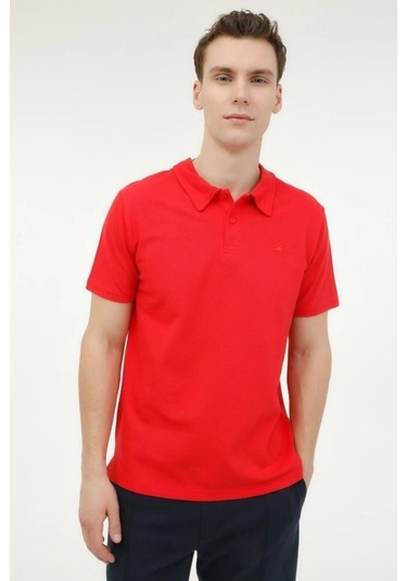 Lumberjack 4m Basıc 4fx Erkek Kırmızı Polo Yaka Tişört 101497461 KIrmızı