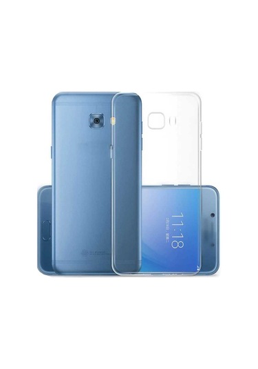 Samsung Uyumlu Galaxy A8 2016 Kılıf Zore Süper Silikon Kapak Renksiz