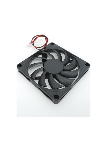8cm 8010 Dc 5v 12v 24v Soğutma Fanı Fırçasız Reprap 3d Yazıcı Parçaları Dc Soğutucu 80x80x10mm Plastik Fan 2pin 8010 24v 3pcs