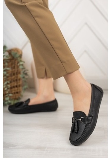 Khayt Tassel Casual Günlük Kadın Babet Ayakkabı