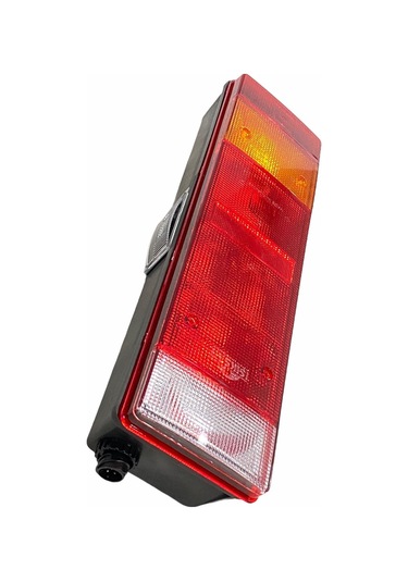 Stop Lambası 7-fonksiyonlu Yandan Soketlı Plakalı Sol