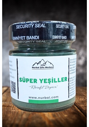 Nurbal Süper Yeşiller Ekstrak Tozu 120 G