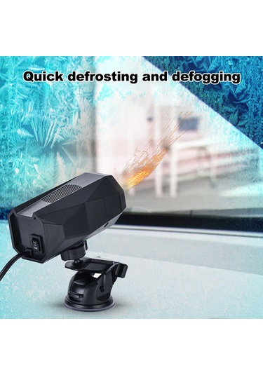 Reedark "taşınabilir Araç Isıtıcısı - Hızlı Defrost & Soğutma, 12v/24v Uyumlu, Düşük Gürültülü, 360 Ayarlanabilir"