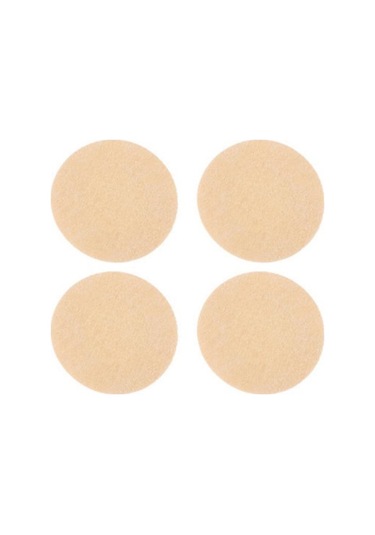 Jmsstore Göğüs Etiketi Bandı Traceless Yumuşak Anti - Transparan Kahverengi