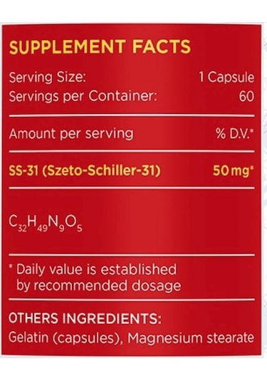 Swiss Pharmaceuticals Ss-31 60 Capsul. Aromasız