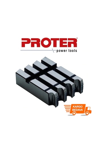 Proter Yedek Pafta Tarak 2 1/2-3" Lü Set