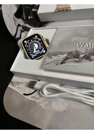 Watch 8 Ultra Gs Uyumlu Ultra 8 49mm Kasa Vidalı 2.05 Tam Ekran