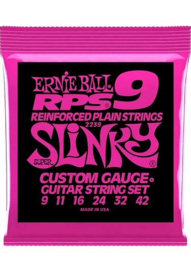 Ernie Ball 2239 RPS-9 Super Slinky Nickel Elektro Gitar Teli (9-42)