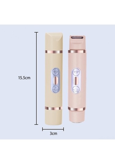 Pazly Ve Tüy Şarjlı Epilatör Koltuk Geeroyoo Renkli Makinesi Çift Bikini Bacak Altı Alma - Ah Çok Renkli Çok Renkli