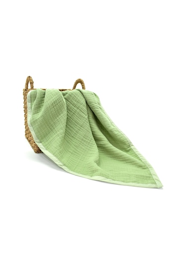 Ezh 2'li 4 Kat Müslin Bebek Battaniyesi 120x110 CM