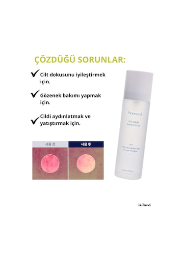 Moonseal Moonlight Aurora Toner 120ml Lifting Etkili Yatıştırıcı Tonik