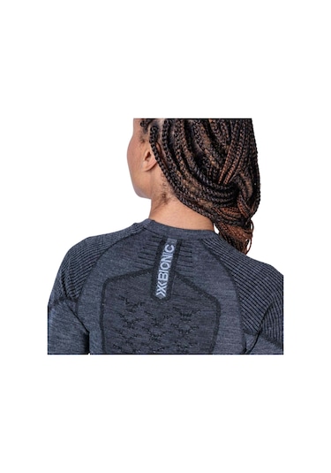 X-Bionic X-bıonıc X-bıonıc Termal Merino Kadın Uzun Kollu Üst 1414 Gri