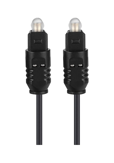 Yaozixa Toslink Erkek-erkek Dijital Fiber Optik Ses Kablosu 2.2mm - 2m, Cd/dvd/minidisc İçin Net Ses, Dolby Digital Dts Desteği
