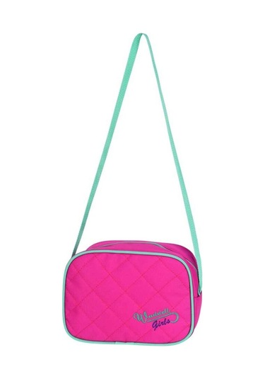 Waddell Lisanslı Pembe Papyon Desenli Ilkokul Sırt Çantası Ve Beslenme Çantası 2029