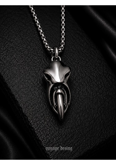 Paslanmaz Çelik Motorcycle Kolye Chopper Motorcu Motosiklet Kolye