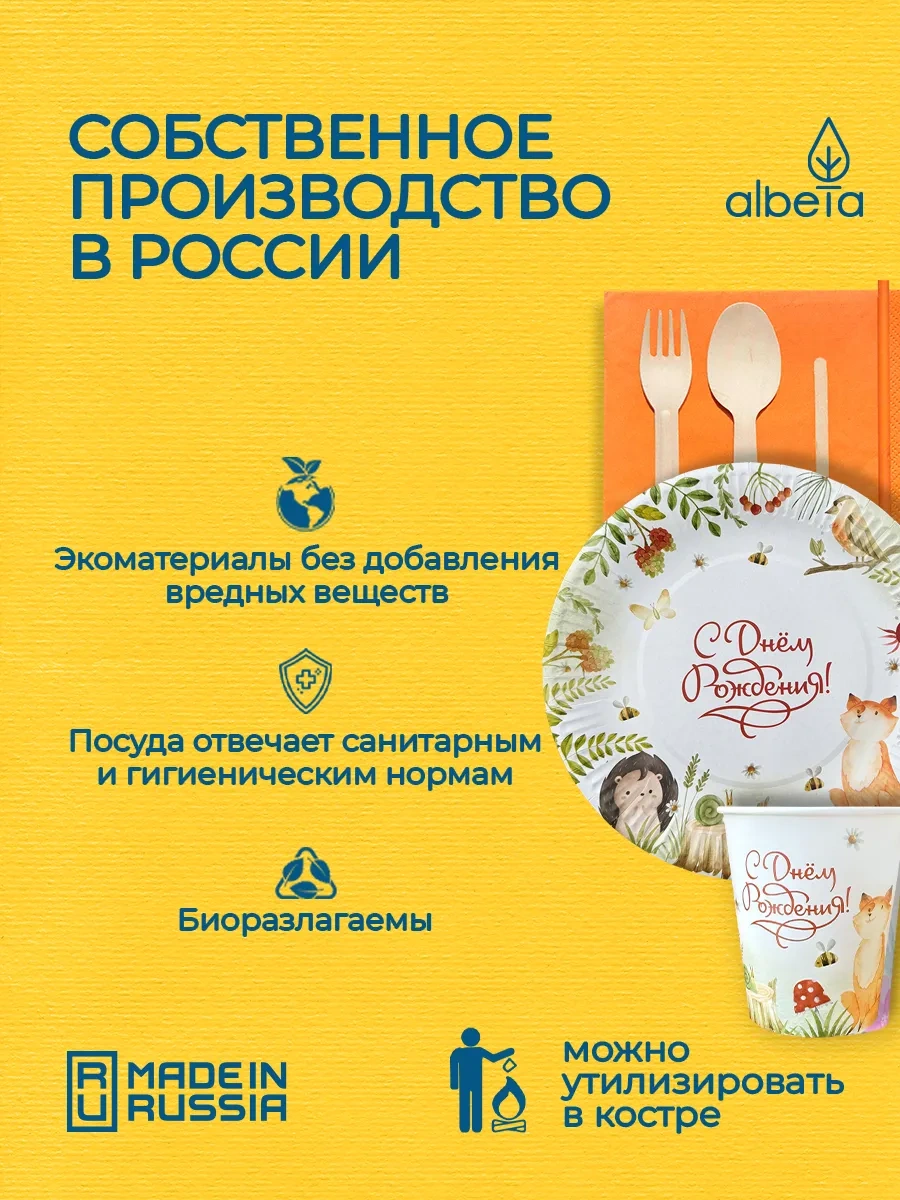 Albeta Tek Kullanımlık Parti Takımı 20 Kişilik Çocuk Partisi 458503660 100 adet