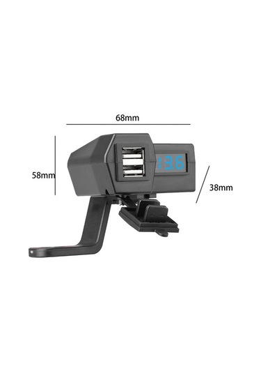 Besthome1 Magideal Motosiklet Telefon Şarj Cihazı, Kullanışlı Ve Güvenli Şarj