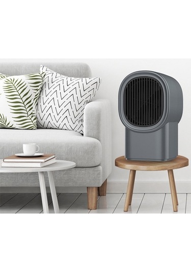 Createtech Xindoker Vorteks Veya Ve Taşınabilir Tasarım Seçenekli, Mini Isıtıcı: Isınan Hızlı Güvenli, Gri Fanlı, Beyaz Anında Kg