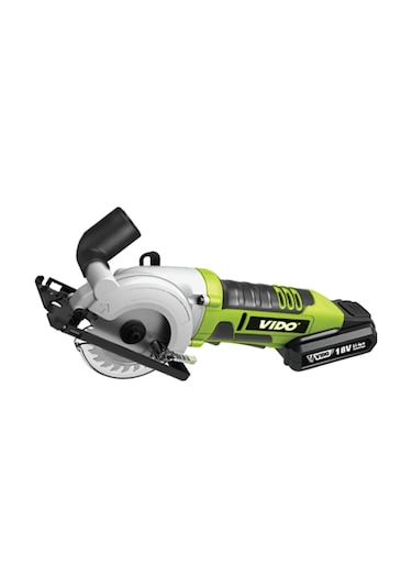 Vıdo Wd041220180 18 Volt Akülü Mini Daire Testere Makinesi