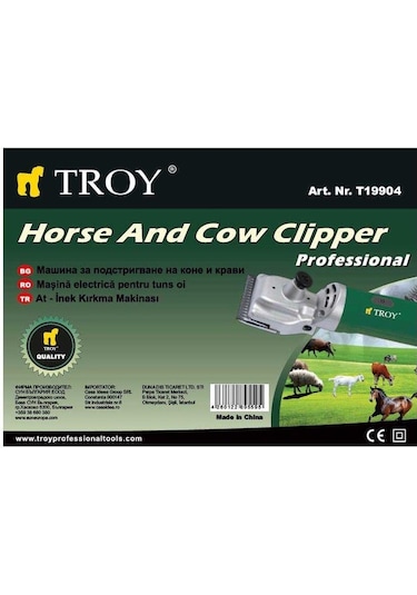 Troy 19904 At-inek Kırkma Makinası.  200w