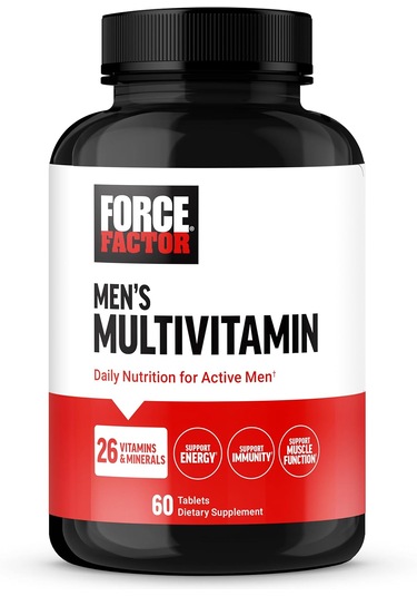 Force Factor Men S Multivitamin Minerals Immunity, 60 Tablet