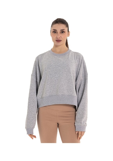 Inguz Oversize Sweatshirt Gri